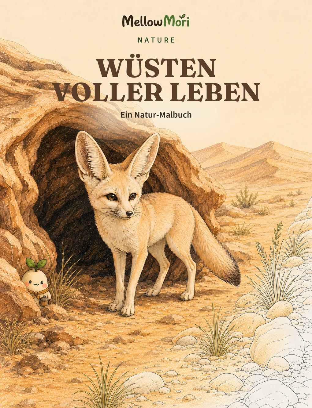 Buchcover der deutschen Ausgabe Wüsten voller Leben